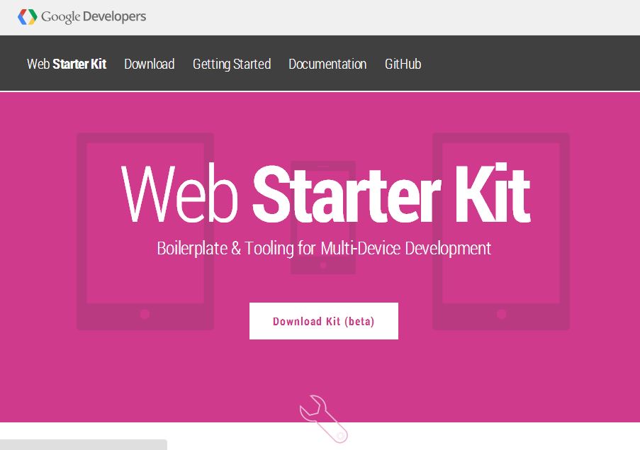 Web starter kit