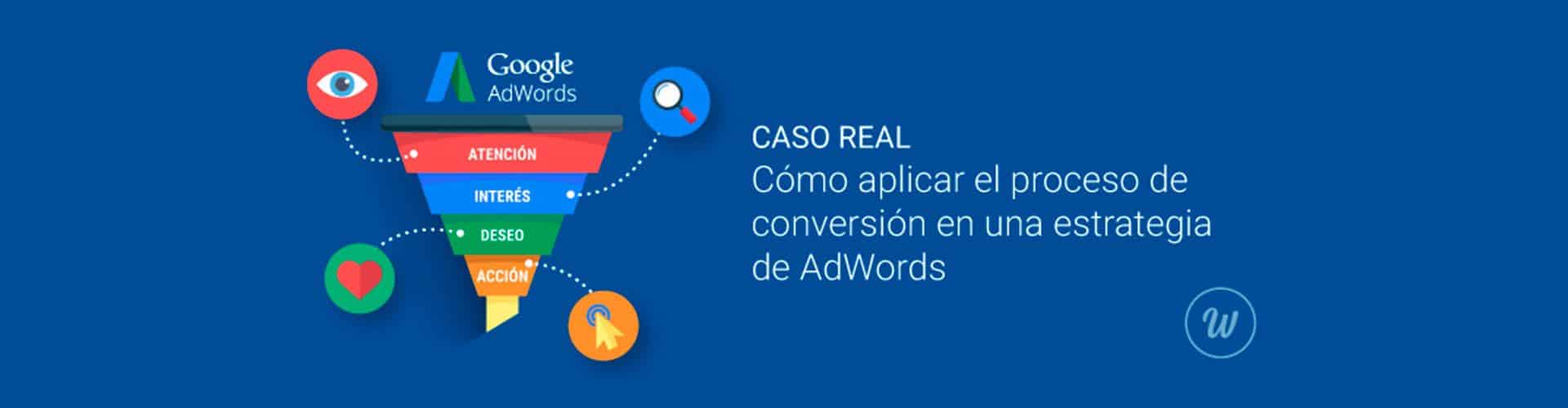 Cómo aplicar el proceso de conversión en una estrategia de AdWords. Caso real.