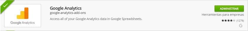 complemento analytics ¿Cómo crear un Dashboard SEO con Google Spreadsheets?