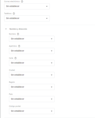 datos gtm Cómo configurar las conversiones mejoradas