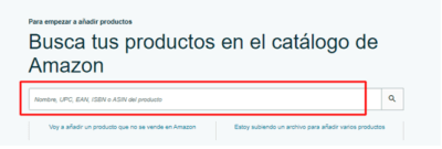 Buscador productos Amazon