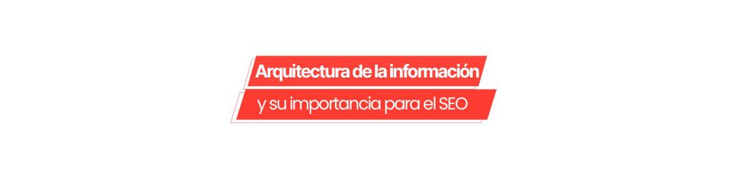 arquitectura del sitio web