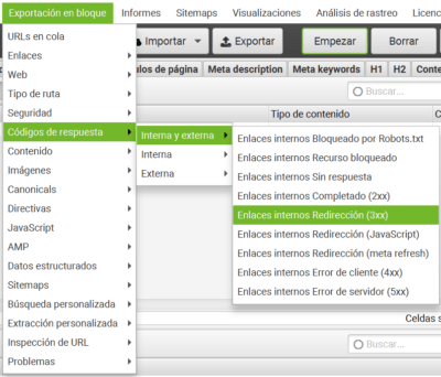 Error enlazado interno