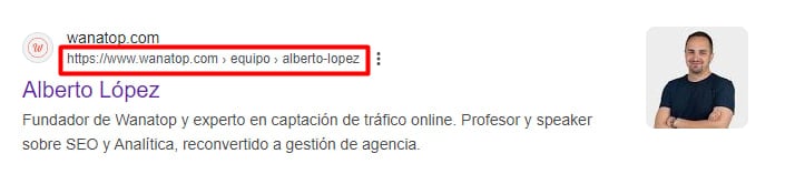 rich snippet ruta exploracion