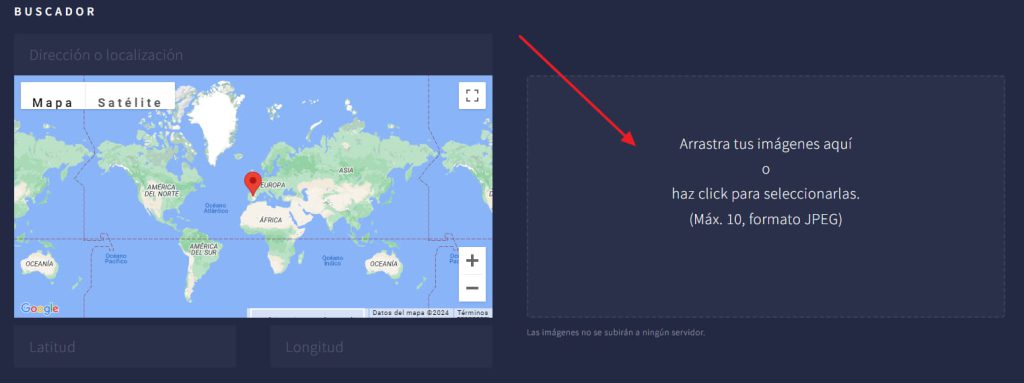 geolocalizar fotos online 5
