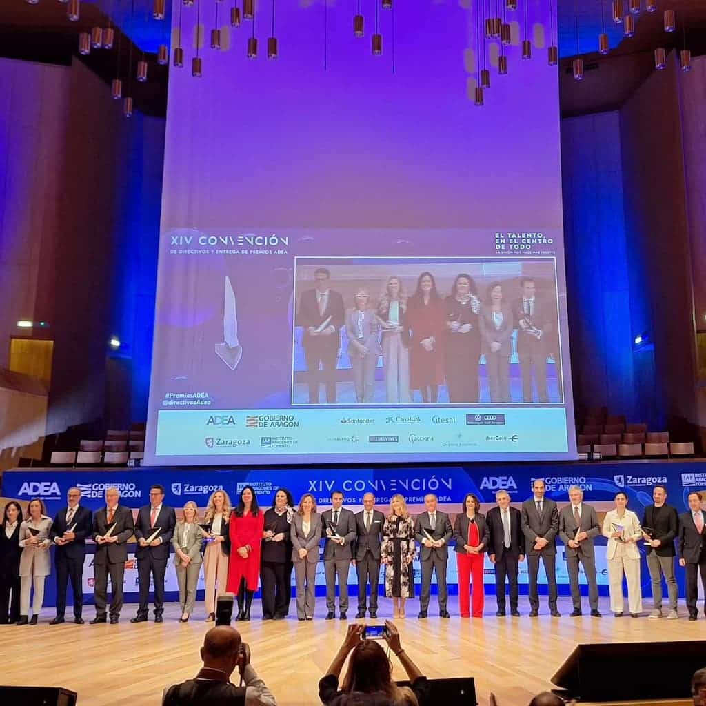 gala premios adea 2023 Alberto López, nuestro CEO, ganador del Premio ADEA al Emprendedor 2023